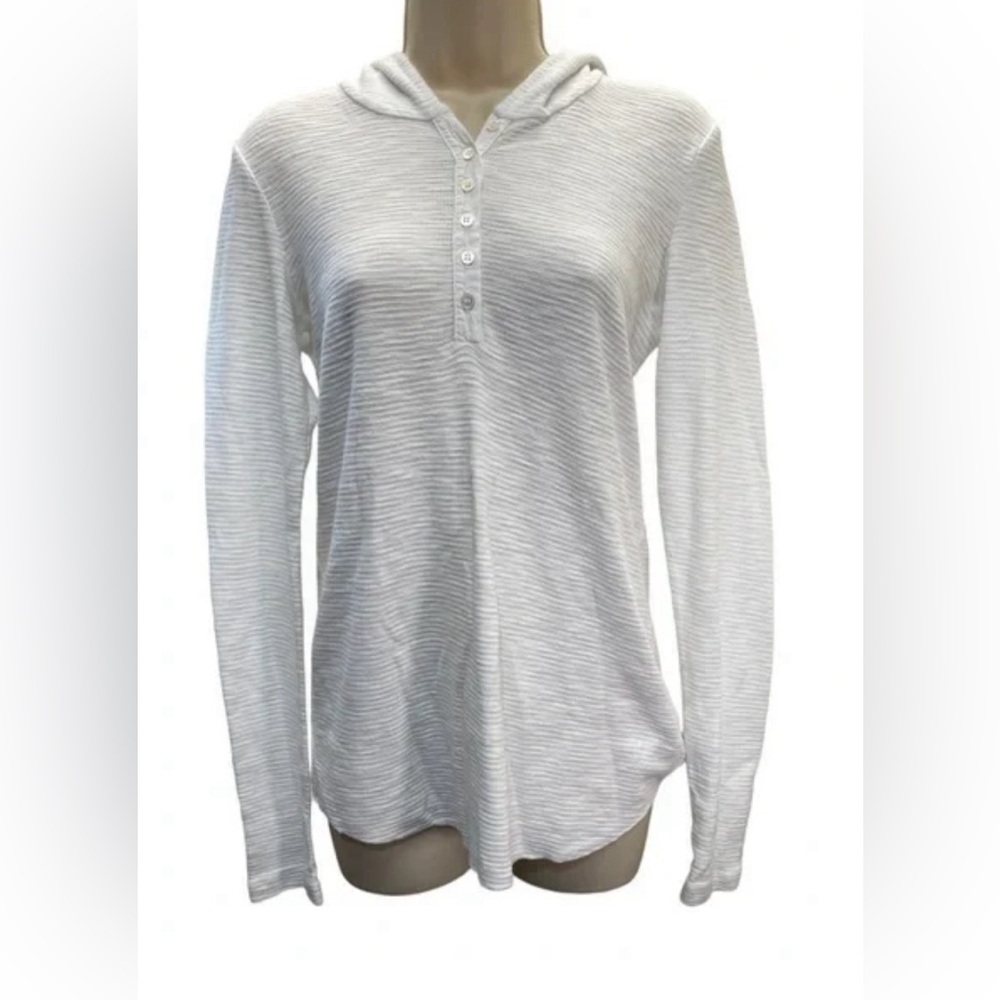 Standard James Perse Women’s Button Up Hoodie